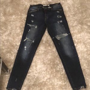 Vici dolls distressed jeans size 9
